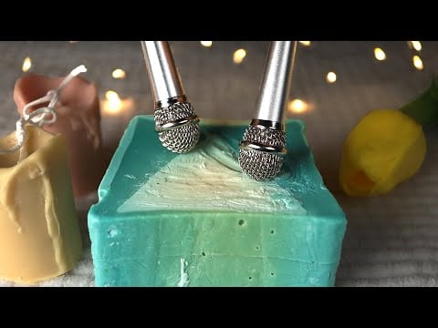 ASMR Best Satisfying Soap Triggers for Sleep🎤🧼 마이크속에 비누가 들어간다면?