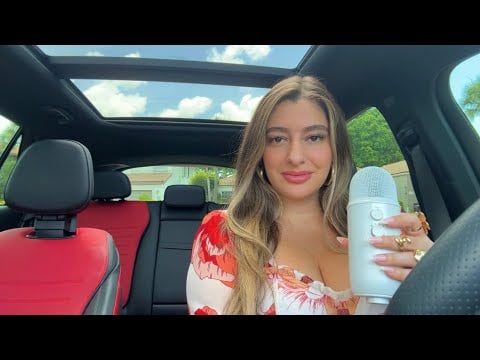 ASMR IN THE CAR | MERCEDES CAR TOUR AND WHISPER RAMBLE