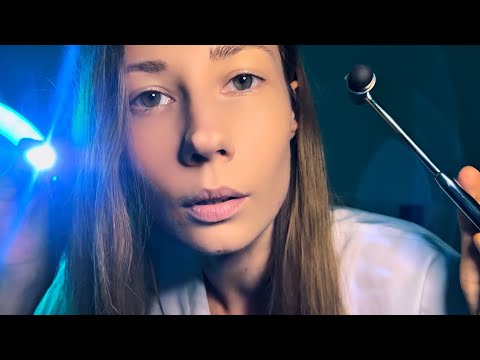 ASMR Cranial Nerve Examination for Sleep & Relaxation 😴