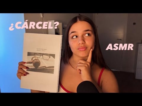 ASMR | ¿Cómo te libras de ir a la cárcel? (estudia criminología conmigo)💰 