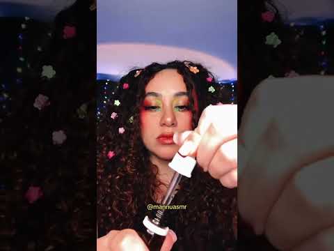 ASMR PASSANDO COISAS NO SEU ROSTO #asmr #asmrcenourinha #visualtingle