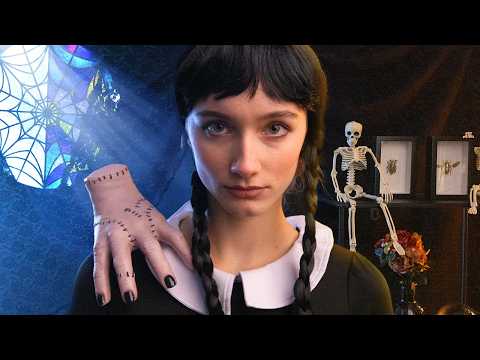 ASMR Wednesday Tortures You & Does Thing's Nails!