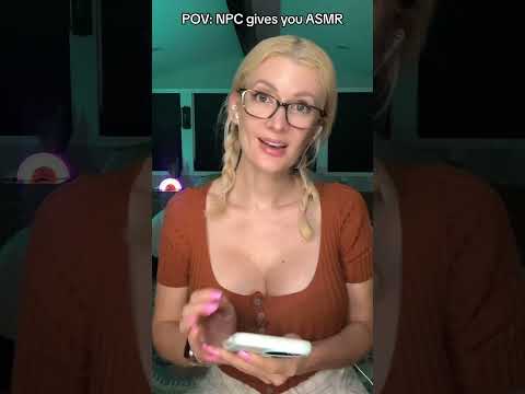 NPC Gives You ASMR #asmr #shorts #shortsvideo #oddlysatisfying