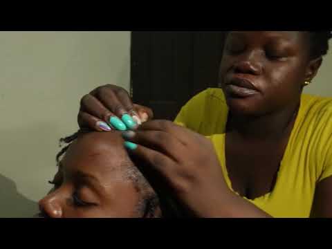 ASMR Intense Scalp Massage, Scratching & Gum chewing for sleep