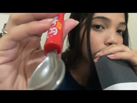 ASMR SONS DE BOCA INTENSOS + COLHER 👄💦💦🥄😮‍💨