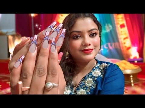 ASMR Doing My Nail Extension For My Wedding 🥺💅