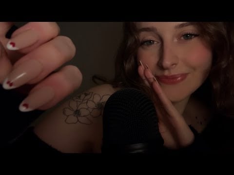 ASMR for people who LOVE old school triggers (clicky whispers, mouth sounds, personal attention)