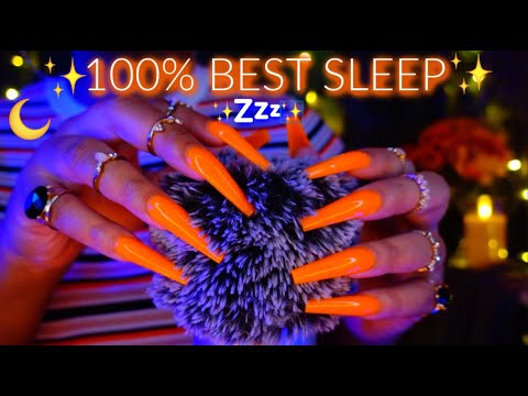 ASMR FOR 100% BRAIN MELTING SLEEP & RELAXATION 😴🧡✨ (SLEEP IN 30 MINUTES 🌙💤✨)