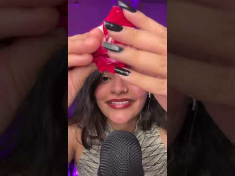 Fake rose sounds #tingles
