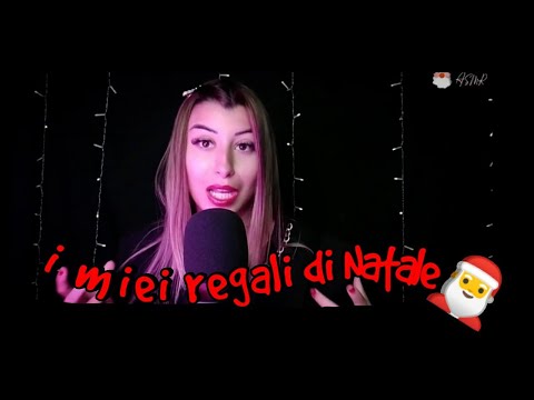 🇮🇹ASMR ITA• I MIEI REGALI E AUTOREGALI DI NATALE 2021 🎅 whispering intenso   #regalidinatale