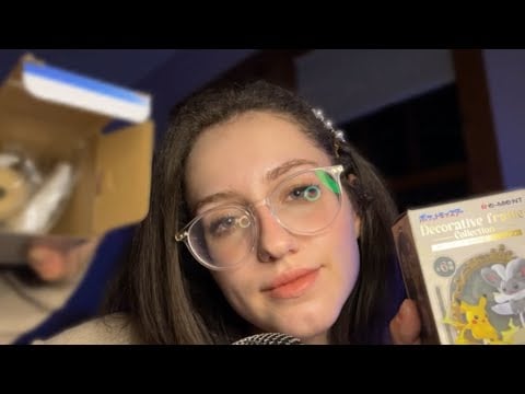 ASMR Pokemon Blind Box Opening - 2 different boxes! Crunchy Cardboard and Crinkly Plastic!