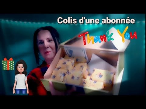 Asmr français unboxing 🎧 "Colis d'une abonnée "📦