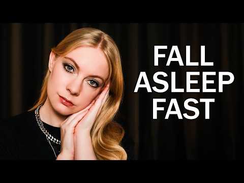 Simple ASMR to Fall Asleep (Ear to Ear Whispers, Cardboard Tube, Fluffy Mics)
