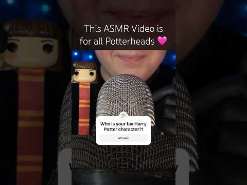 ASMR for all my Potterheads! 🤎🫶🏻 #asmr