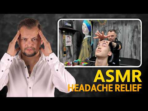 Goodbye Headache | Mind-Calming ASMR Head Massage Therapy