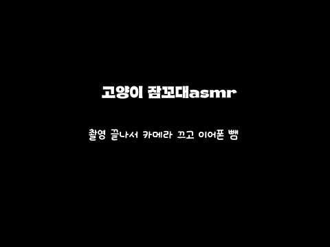 양갱이 잠꼬대ASMR #몽실언니
