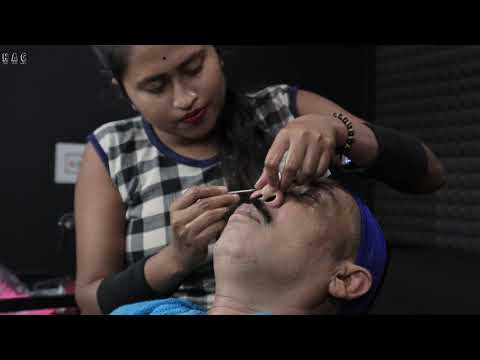 ASMR BlackHeads Removal and Face Massage with Neck Crack For Asim Barber By Female Barber pakhi