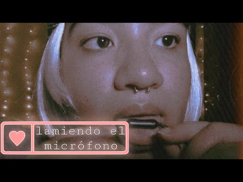 Asmr ♡ LAMIENDO el Micrófono | Mic LICKING