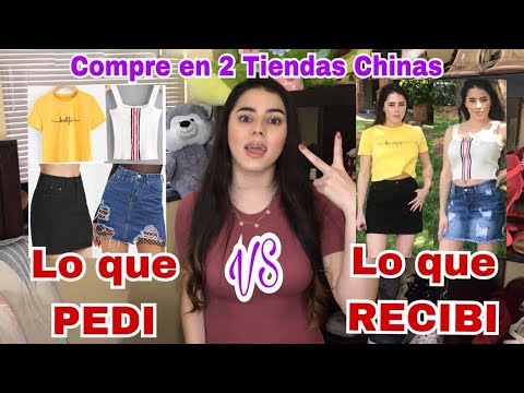 ROPA CHINA / OUTFITS COOL | Lo que pedi VS Lo que recibi/Haul Shein y Ronwe