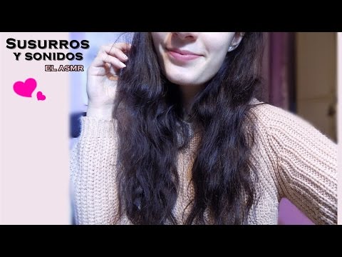 ♡ ASMR español ♡ Susurros relajantes y sesión de Sonidos