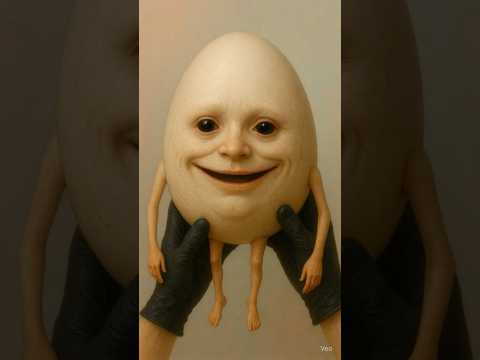 Humpty Dumpty’s Still Cracking #horror #oddlysatisfying #asmr