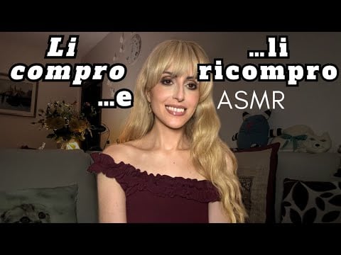 ASMR | I MIEI PRODOTTI PREFERITI 💎✨ Show and Tell