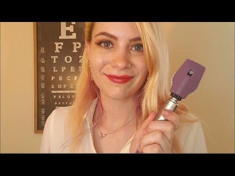 ASMR Eye Examination | Eye Testing, Ophthalmoscope, Light Triggers