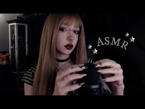 Mic Scratching ASMR | Mic Tapping, Whispering