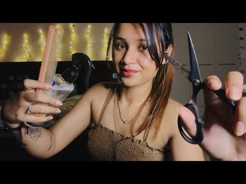 ASMR Barbershop Roleplay  ✂️ 💈 Gentle Haircut for Men