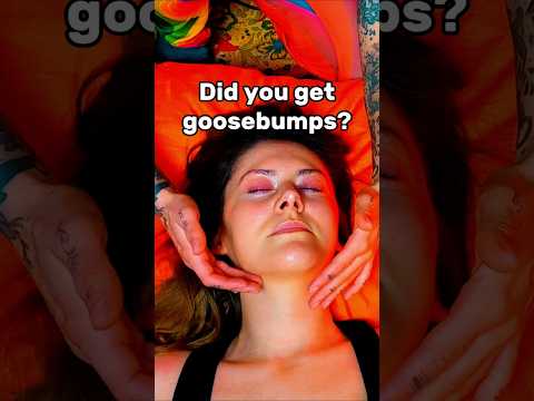Light touch ASMR massage #asmrmassage #asmr #asmrsounds #realpersonasmr #relaxation #shorts