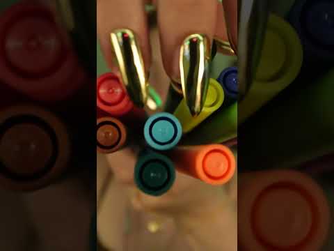 Which color am I going to pick? 🌈 #asmr