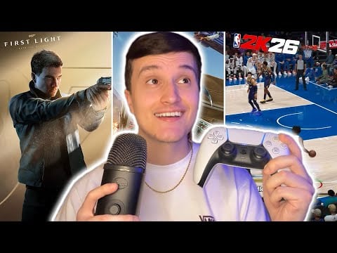 ASMR 😴 | 1 Hour of Relaxing Gameplay 🎮 (NBA2k26, 007 First Light, Fortnite)