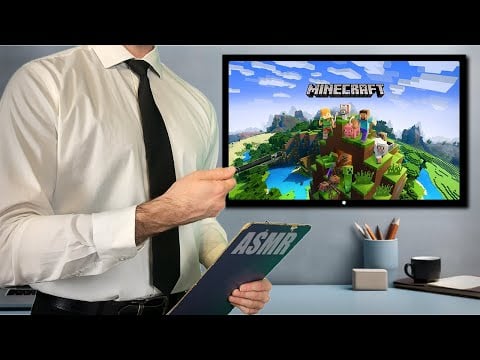 🏫ASMR Minecraft Survival School Roleplay | Soft Spoken Teacher Roleplay