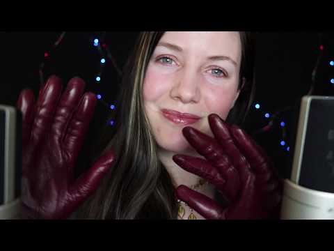 [ASMR] Leather and Latex Glove Sounds