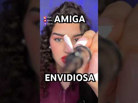 Tu “AMIGA” 😒 te maquilla 💄 #asmr