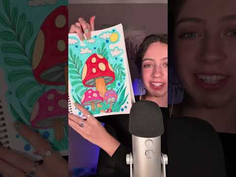 colouring book asmr #asmr #tapping