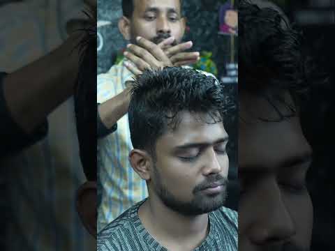 Traditional Indian Head & Back Tapping & Marma Point Head/Body Massage ASMR for Deep Sleep #shorts