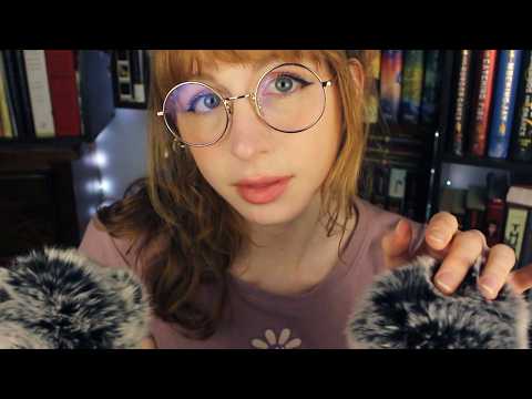 😴 gentle brushing & gentle thoughts✨ (and dinosaurs)(asmr)