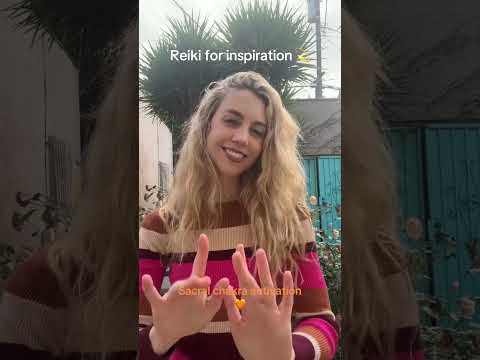 Reiki for inspiration 🧡 sacral chakra activation