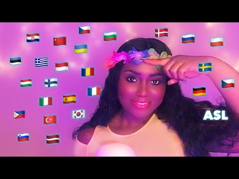 ASMR | SAYING “SUMMER!" IN 30 DIFFERENT LANGUAGES | IRISH GERMAN DUTCH SPANISH NORWEGIAN | TINGLES