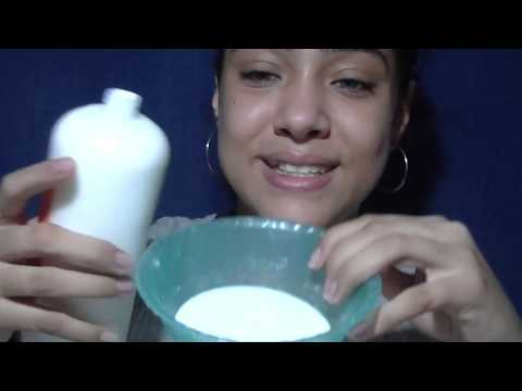 asmr haciendo slime