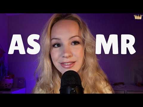 ASMR Touching your face, lipstick (the wrong way), & mouth sound tingles