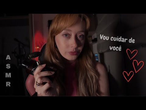 ASMR  - NAMORADA TE MIMANDO (sussurros e voz suave) ROLEPLAY