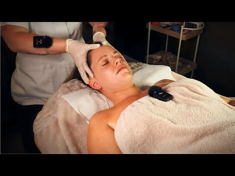 ASMR Real Person Facial Massage For Deep Relaxation