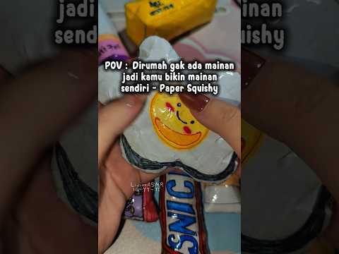 POV Asmr : Paper Squishy💗should i make more? #asmrliviee #livieeasmr #papersquishy #asmr #lofiasmr
