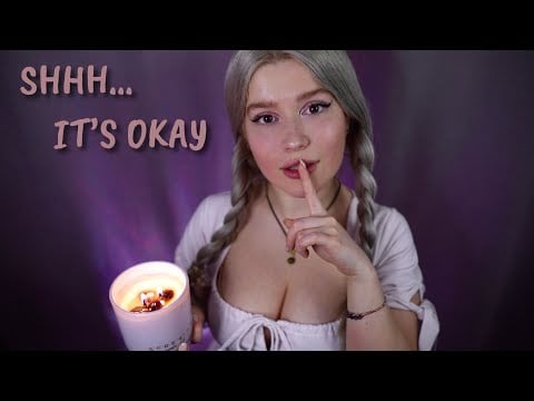ASMR Girlfriend comforts you after a nightmare 🤍 Roleplay, soft voice, personal attention, whispers