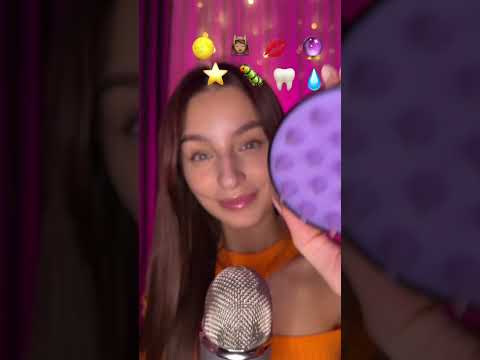 Favourite emoji challenge #asmr #relax #asmrsounds #asmrvideo