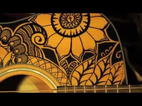 ASMR Music. Soft Guitar playing - Binaural / Panning effect. Wear headphones