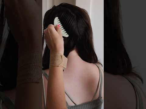 Jade combing hair #asmr