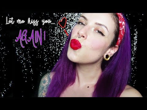 #ASMR let me kiss you...again! 💋💕 (no talking, mouth sounds)